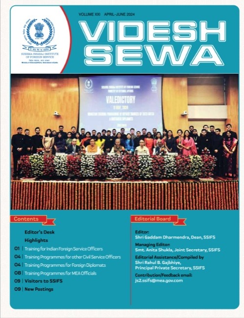 Latest edition of 'Videsh Sewa' - Sep 2024